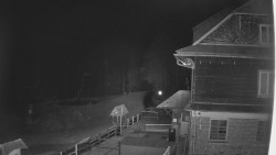 Terasa horského hotelu