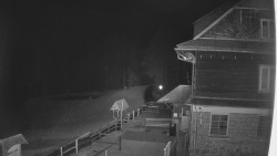 Terasa horského hotelu