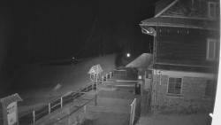 Terasa horského hotelu