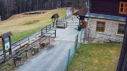 Terasa horského hotelu