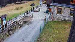 Terasa horského hotelu