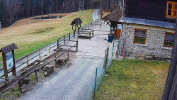 Terasa horského hotelu