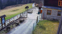 Terasa horského hotelu