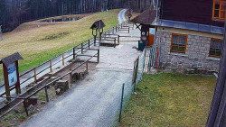 Terasa horského hotelu