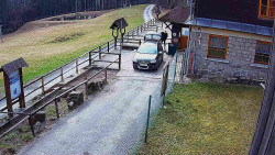 Terasa horského hotelu