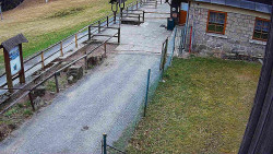 Terasa horského hotelu