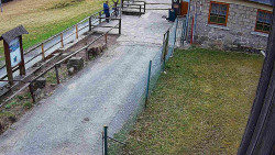 Terasa horského hotelu