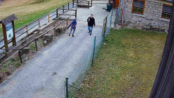 Terasa horského hotelu