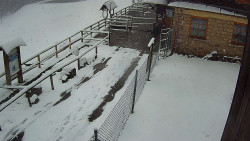 Terasa horského hotelu