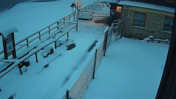 Terasa horského hotelu