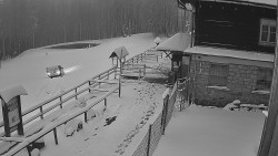 Terasa horského hotelu