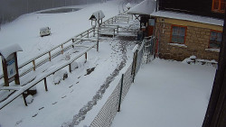 Terasa horského hotelu