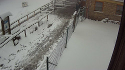 Terasa horského hotelu