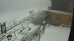 Terasa horského hotelu