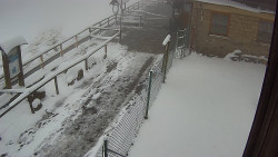 Terasa horského hotelu