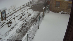 Terasa horského hotelu