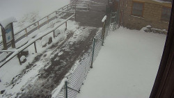 Terasa horského hotelu