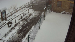 Terasa horského hotelu