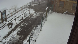 Terasa horského hotelu