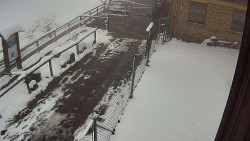 Terasa horského hotelu