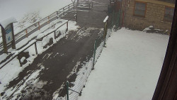 Terasa horského hotelu