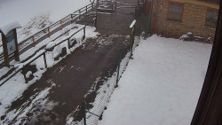 Terasa horského hotelu