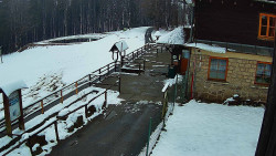 Terasa horského hotelu