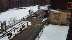 Terasa horského hotelu