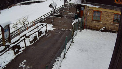 Terasa horského hotelu