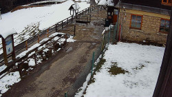 Terasa horského hotelu