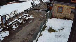 Terasa horského hotelu