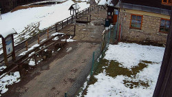 Terasa horského hotelu