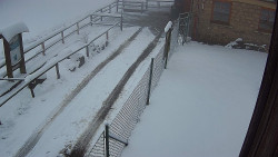 Terasa horského hotelu