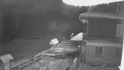 Terasa horského hotelu