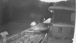 Terasa horského hotelu