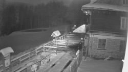 Terasa horského hotelu