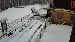 Terasa horského hotelu