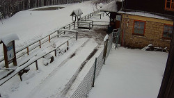 Terasa horského hotelu