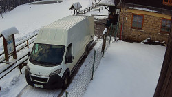 Terasa horského hotelu