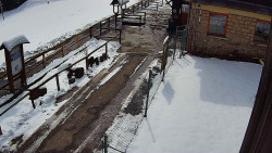 Terasa horského hotelu