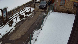 Terasa horského hotelu