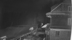 Terasa horského hotelu