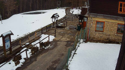 Terasa horského hotelu