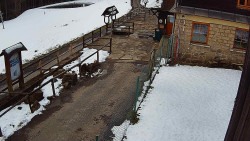 Terasa horského hotelu