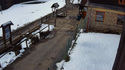 Terasa horského hotelu