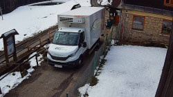 Terasa horského hotelu