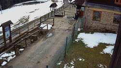 Terasa horského hotelu