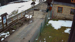 Terasa horského hotelu