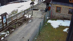 Terasa horského hotelu