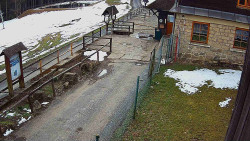 Terasa horského hotelu